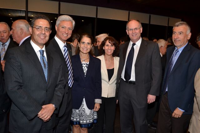 Grupo de asistentes a la cena de Sociber