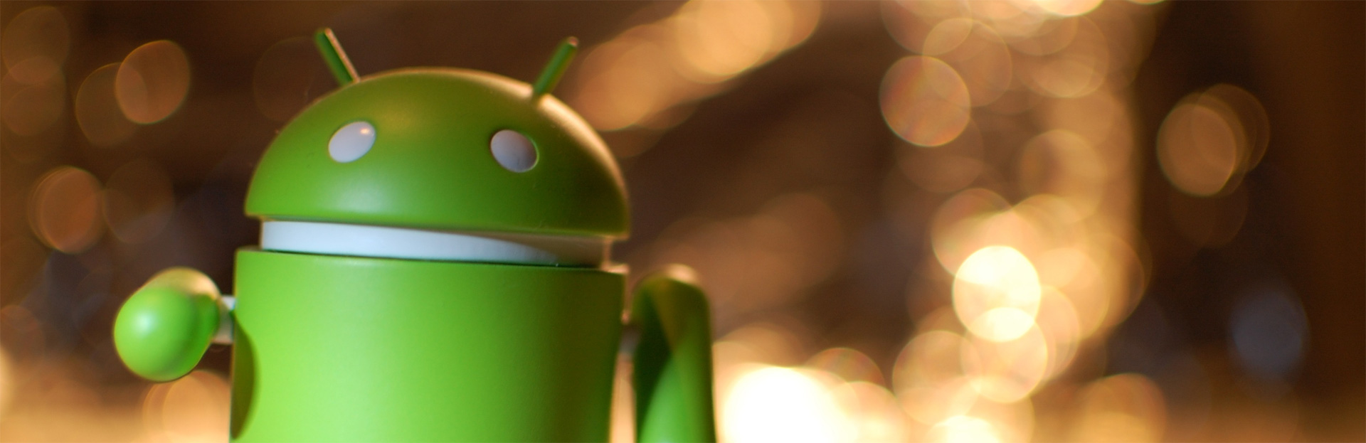 Juguete plástico de la figura de Android